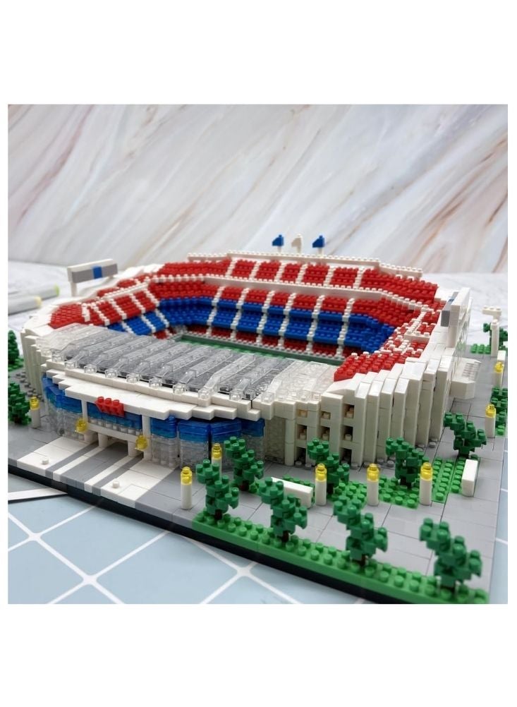 بريميم مجموعة ملعب تركيب مصغّرة – لعبة بناء رياضية تعليمية للأطفال وهواة الجمع - Image 4