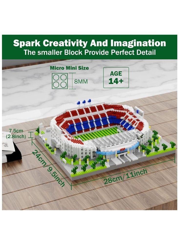 بريميم مجموعة ملعب تركيب مصغّرة – لعبة بناء رياضية تعليمية للأطفال وهواة الجمع - Image 3