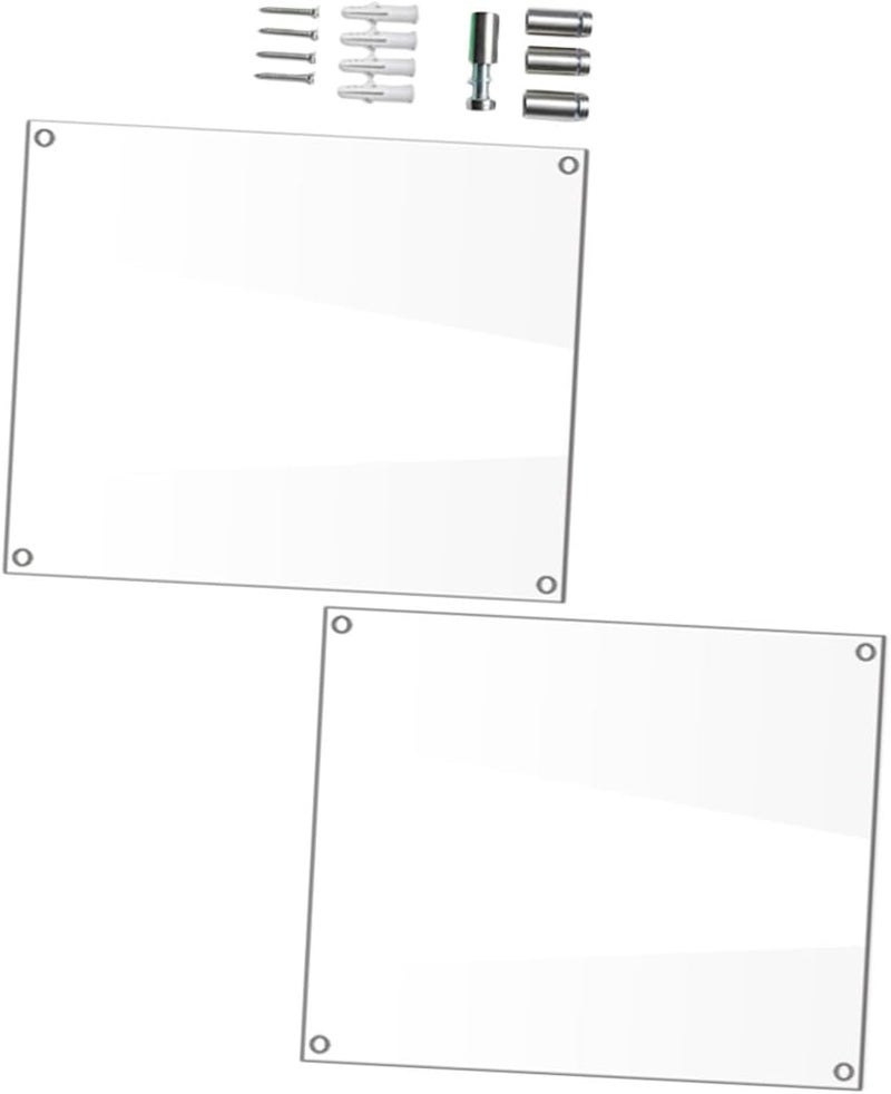 Acrylic Photo Frame Xl Wall Mount Picture Holder Decorative Photo Display for Home and Office - Image 1
