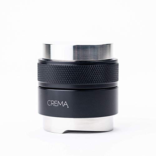 CREMA Coffee Products 46mm Hand Tamper & Coffee Distributor V2 | Compatible with Flair Pro and Pro 2 | Double-Sided, Adjustable Depth Tool | Made with Durable 304 Stainless Steel | Black - Image 3