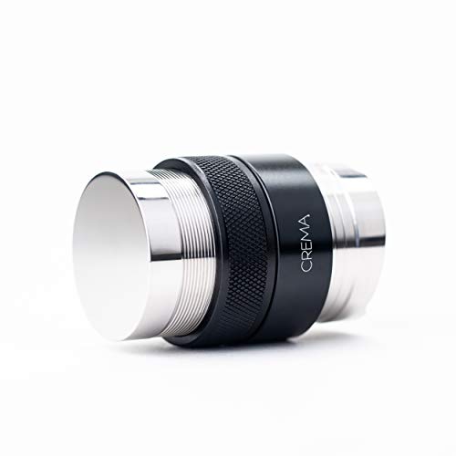 CREMA Coffee Products 46mm Hand Tamper & Coffee Distributor V2 | Compatible with Flair Pro and Pro 2 | Double-Sided, Adjustable Depth Tool | Made with Durable 304 Stainless Steel | Black - Image 5