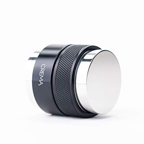CREMA Coffee Products 46mm Hand Tamper & Coffee Distributor V2 | Compatible with Flair Pro and Pro 2 | Double-Sided, Adjustable Depth Tool | Made with Durable 304 Stainless Steel | Black - Image 2