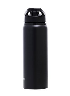 HYDROBREW Stainless Steel Sports Water Bottle, Black, 700 ML  - Image 2