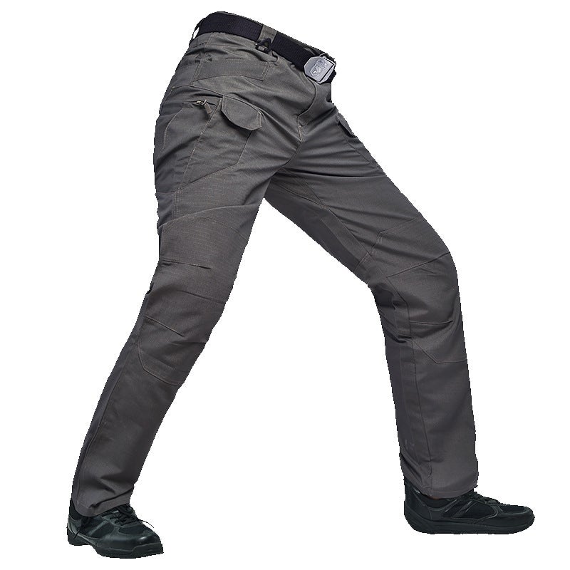Generic IX7 Tactical Pants Durable Multi-Pocket Gray IX7 