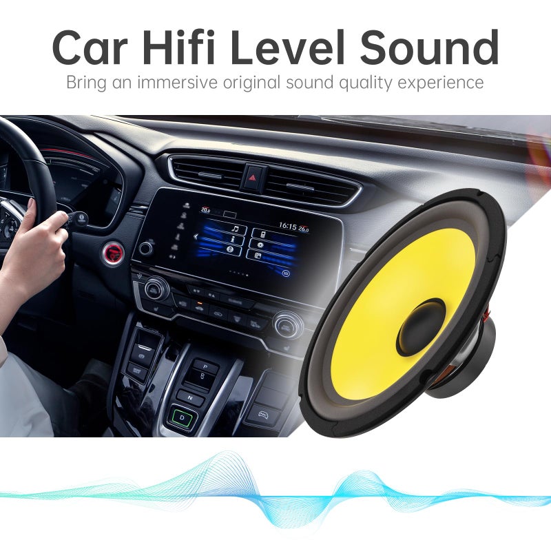 DriSentri 10 Inch Bass Loudspeaker Woofer Speaker, Car Speakers Wide Frequency Response Car Audio Stereo Speaker for Car Audio/Home Theaters - Image 5