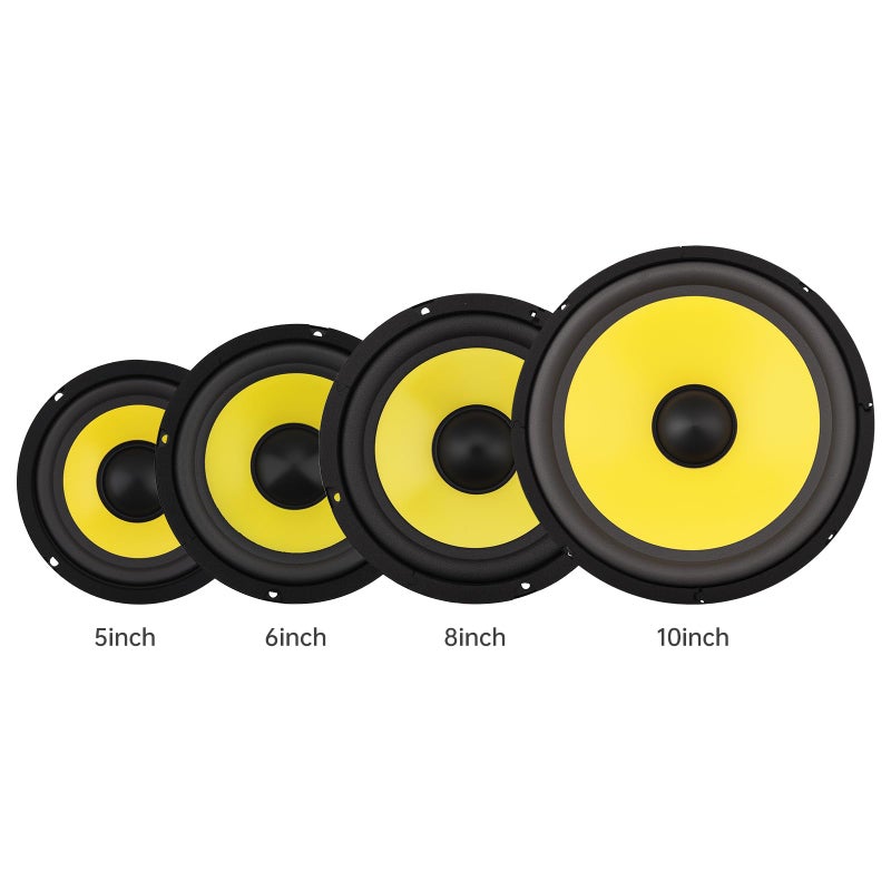 DriSentri 10 Inch Bass Loudspeaker Woofer Speaker, Car Speakers Wide Frequency Response Car Audio Stereo Speaker for Car Audio/Home Theaters - Image 3