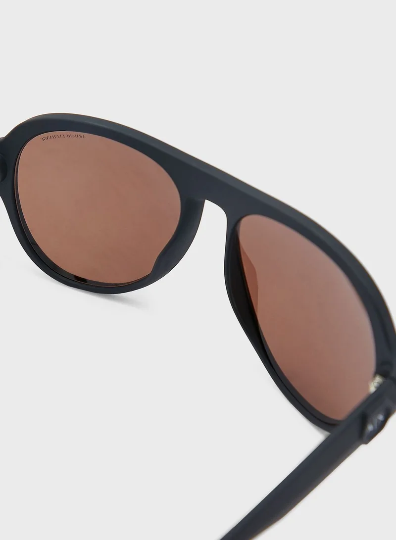 Armani Exchange 0Ax4126Su Wayfarers Sunglasses