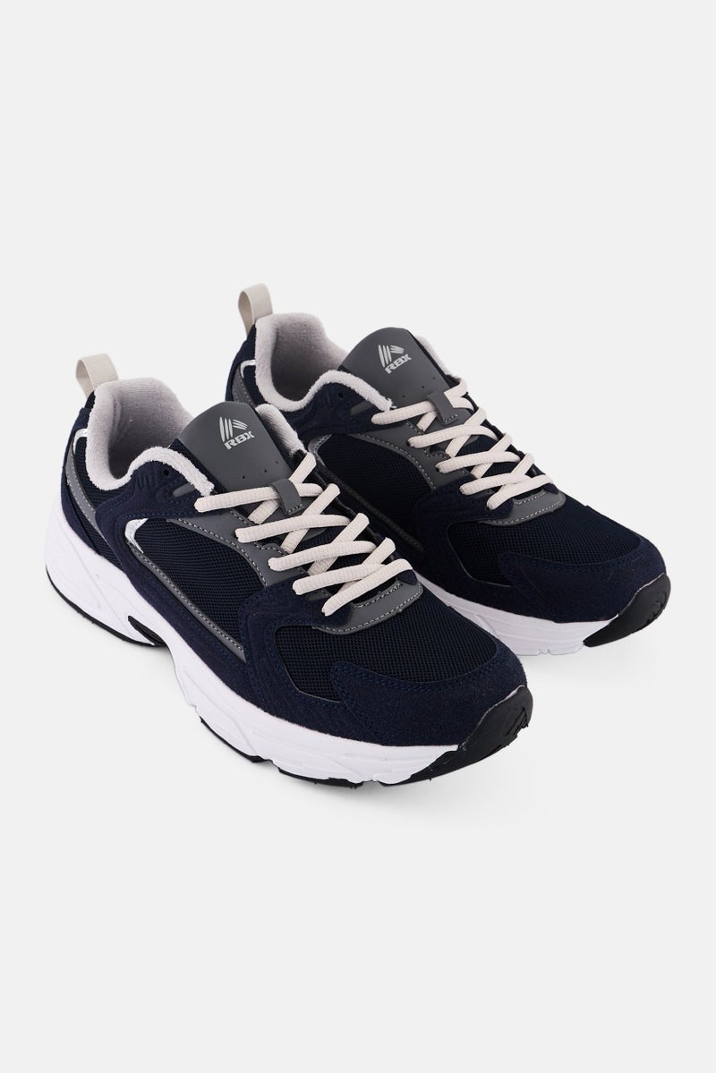 RBX Men  Lace Up Outdoor Shoes, Navy  - Image 1