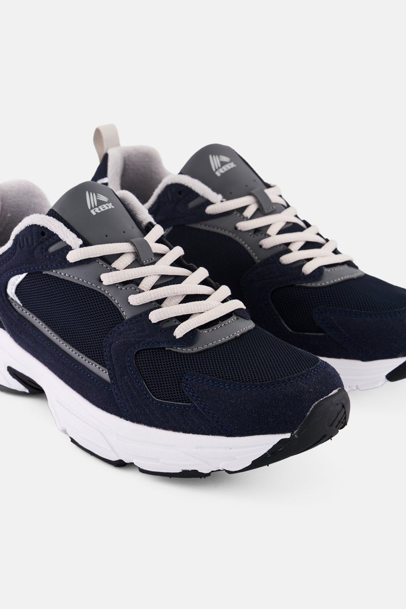 RBX Men  Lace Up Outdoor Shoes, Navy  - Image 3