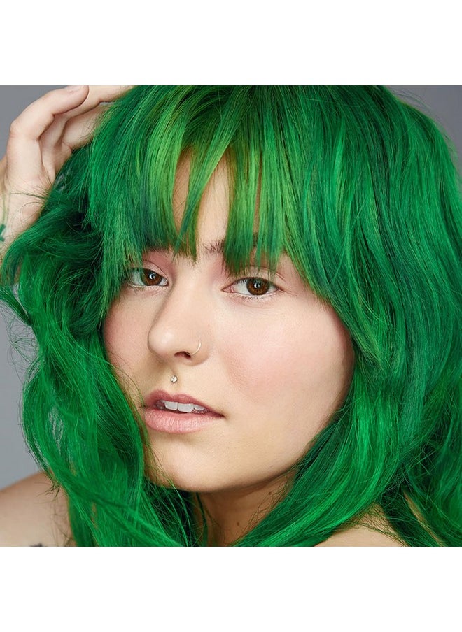Good Dye Young Good Dye Young Semi-Permanent Hair Color, Vegan and Cruelty-Free Green Hair Dye, Last up to 24 Washes, Non-Damaging Conditioning Hair Color (5FL OZ, Kowabunga)  - Image 2