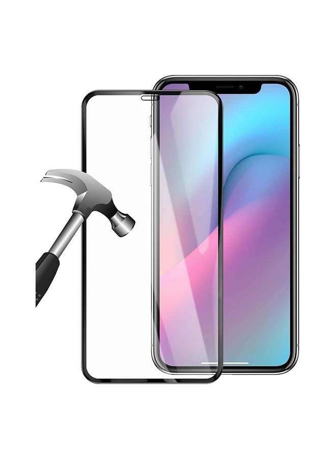 BORTONY Tempered Glass Screen Protector For Apple iPhone 11 Clear/Black - Image 1