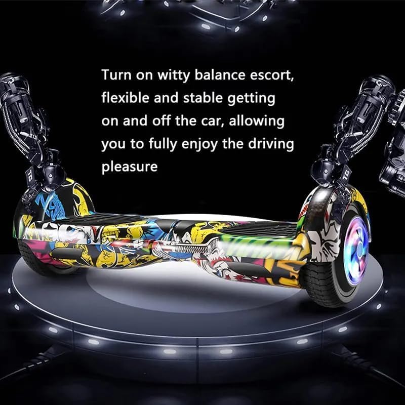 APLIKJA Self-Balancing Scooter Skin Hover Electric Skate Board Sticker Self Balance Motorized Longboard Decal Real Two-Wheel Rocking - Image 4