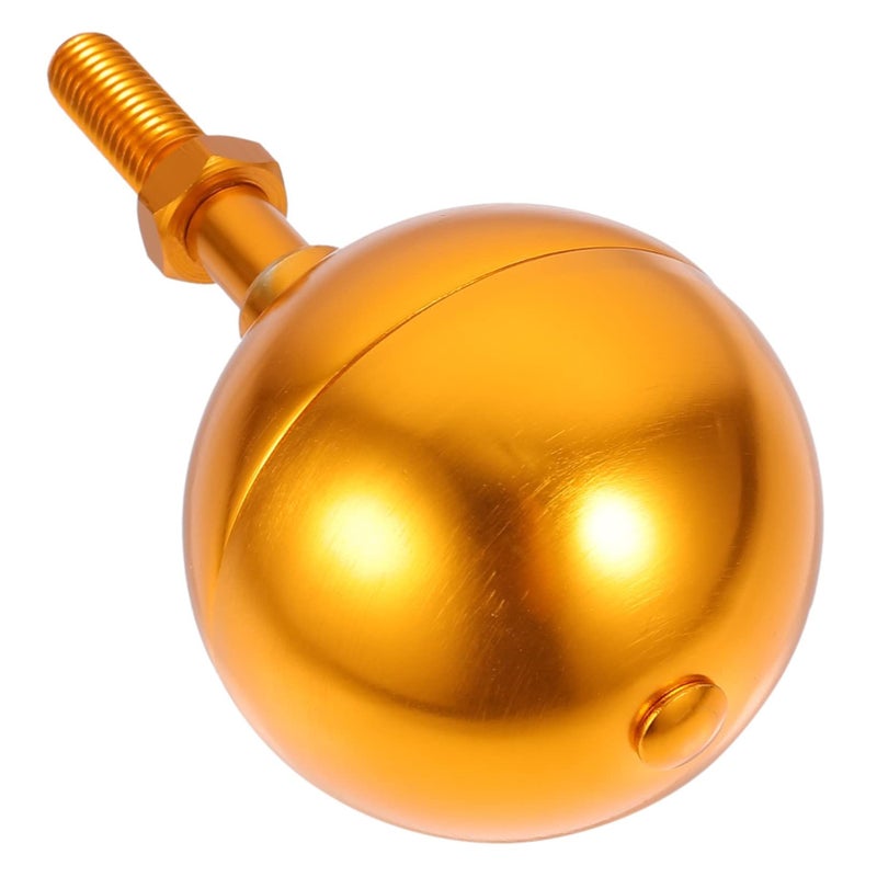 1pc Aluminum Alloy Weatherproof Flag Gold Finial Replacement for Standard Outdoor Flagpoles Easy Installation - Image 2