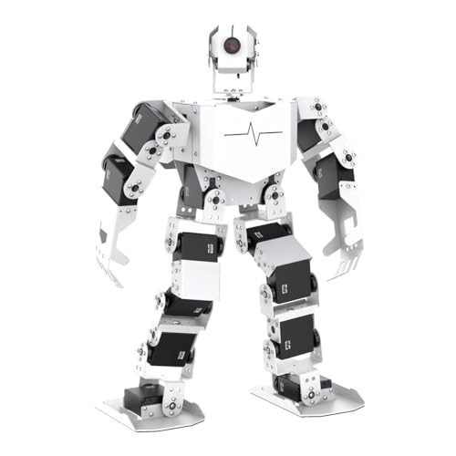 HIWONDER روبوت هيوندر humanoid مع نماذج الذكاء الاصطناعي متعددة الوسائط ChatGPT وذكاء بصري متجسد وفهم صوتي 18DOF مجموعة روبوت تعليمية برمجة بايثون معيار TonyPi RaspberryPi 5 8GB - Image 1
