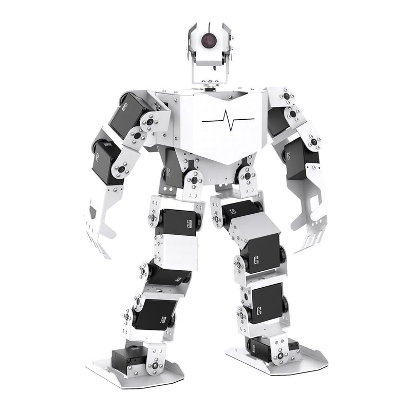 HIWONDER روبوت هيوندر humanoid مع نماذج الذكاء الاصطناعي متعددة الوسائط ChatGPT وذكاء بصري متجسد وفهم صوتي 18DOF مجموعة روبوت تعليمية برمجة بايثون معيار TonyPi RaspberryPi 5 8GB - Image 2