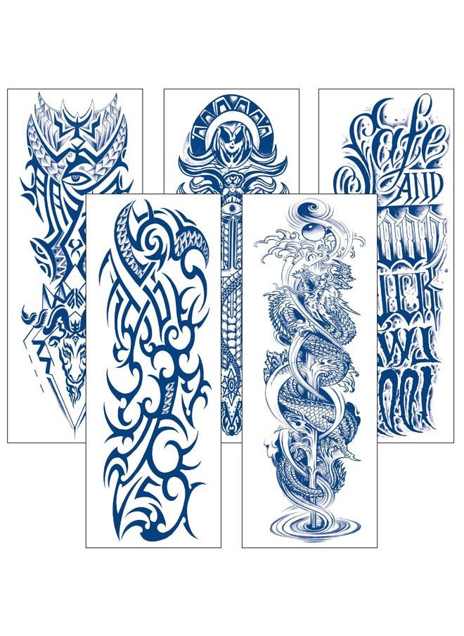 Aresvns - Semi Permanent Sleeve tattoos for Men and women, Realistic Fake Tattoos Full Arm Waterproof & Long-Lasting 2 Weeks - Image 1