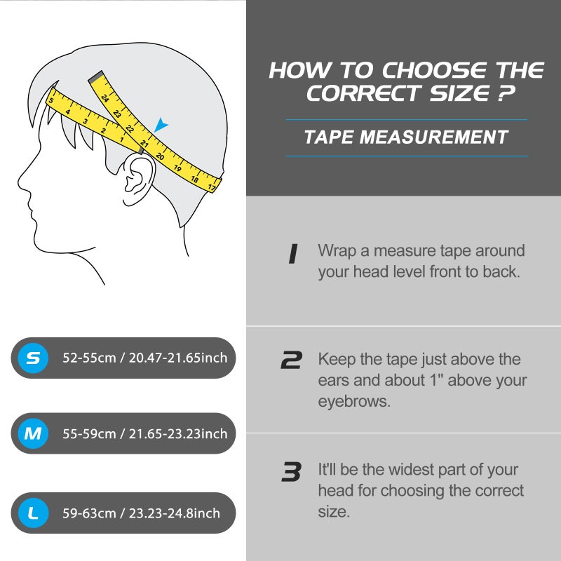 Odoland Ski Helmet with 2-in-1 Visor Goggles, Light Weight Snowboard Helmet for Men Women, Snow Sport Helmets for Skiing, Skating, Snowboarding,Black,M - Image 3