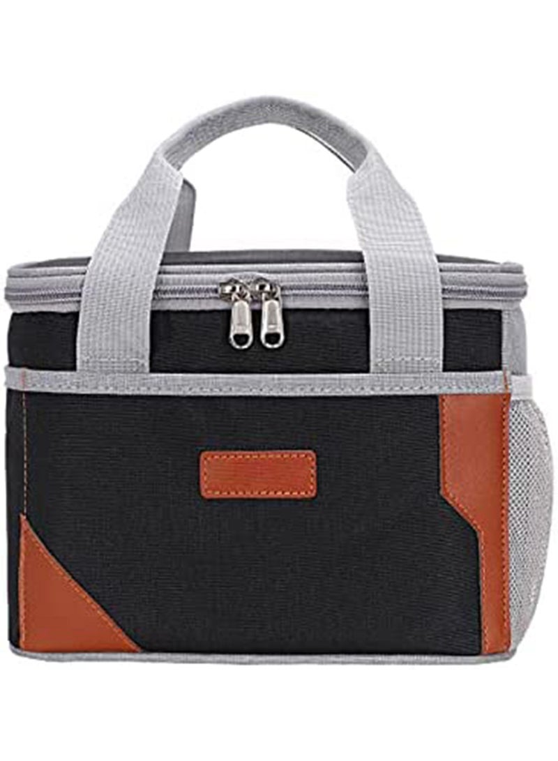 LIMOS Insulated Lunch Bag for Women & Men Reusable Cooler Tote with Water Resistant & Leakproof Lining for Work School Travel & Picnic  - Image 1
