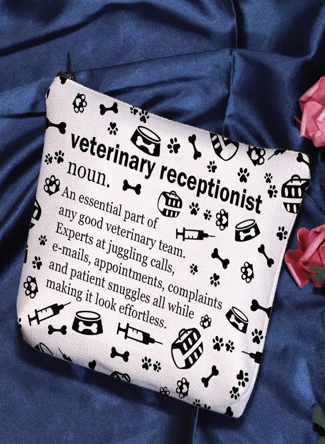 POFULL Veterinary Gift Vet Receptionist Definition Cosmetic Bag Vet Clinic Gift (veterinary receptionist Cosmetic Bag) - Image 5