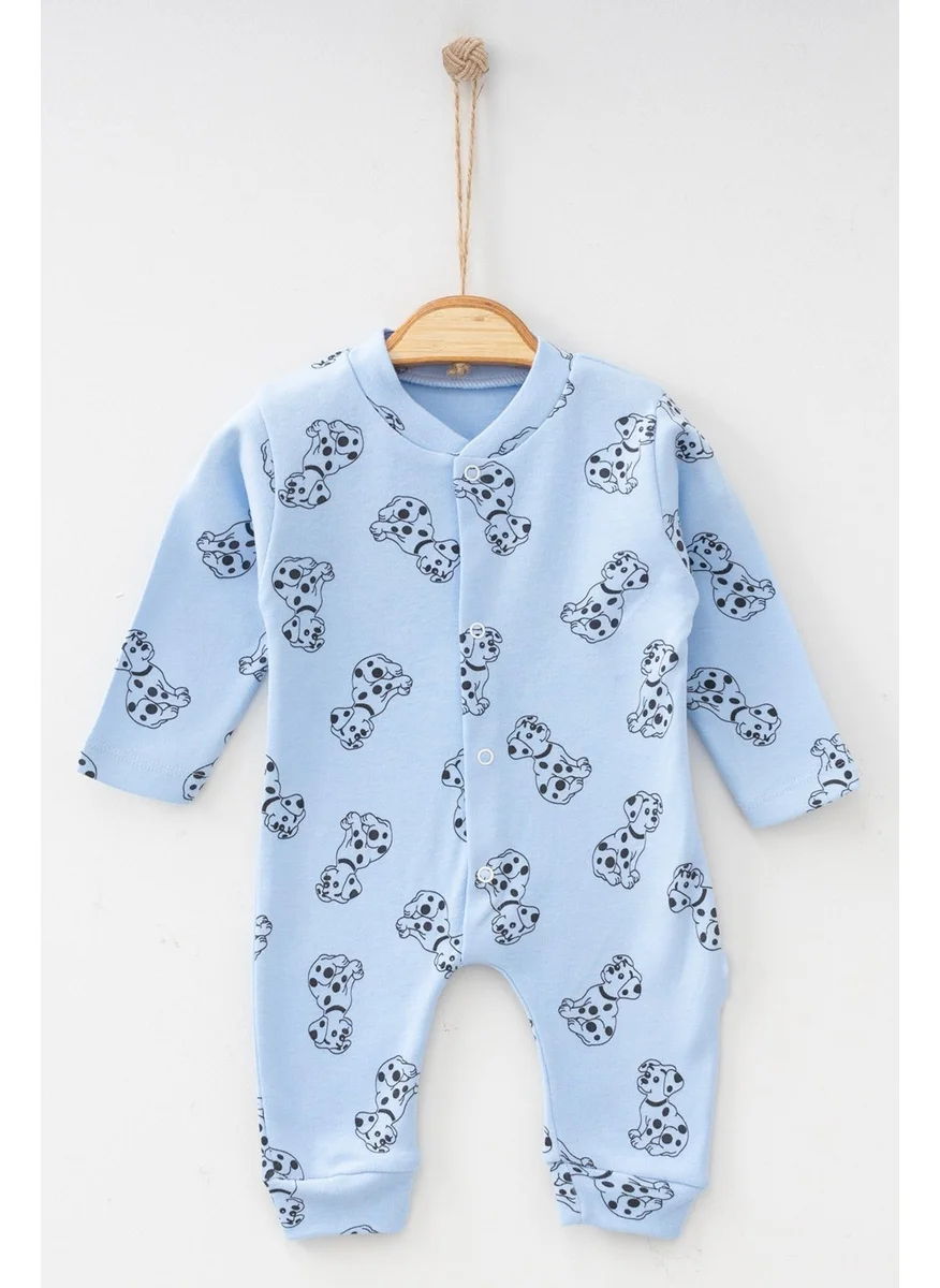 ادا بيبيك تشوكوك Ada Baby Kids Cotton Dalmatian Snapback Jumpsuit 1874