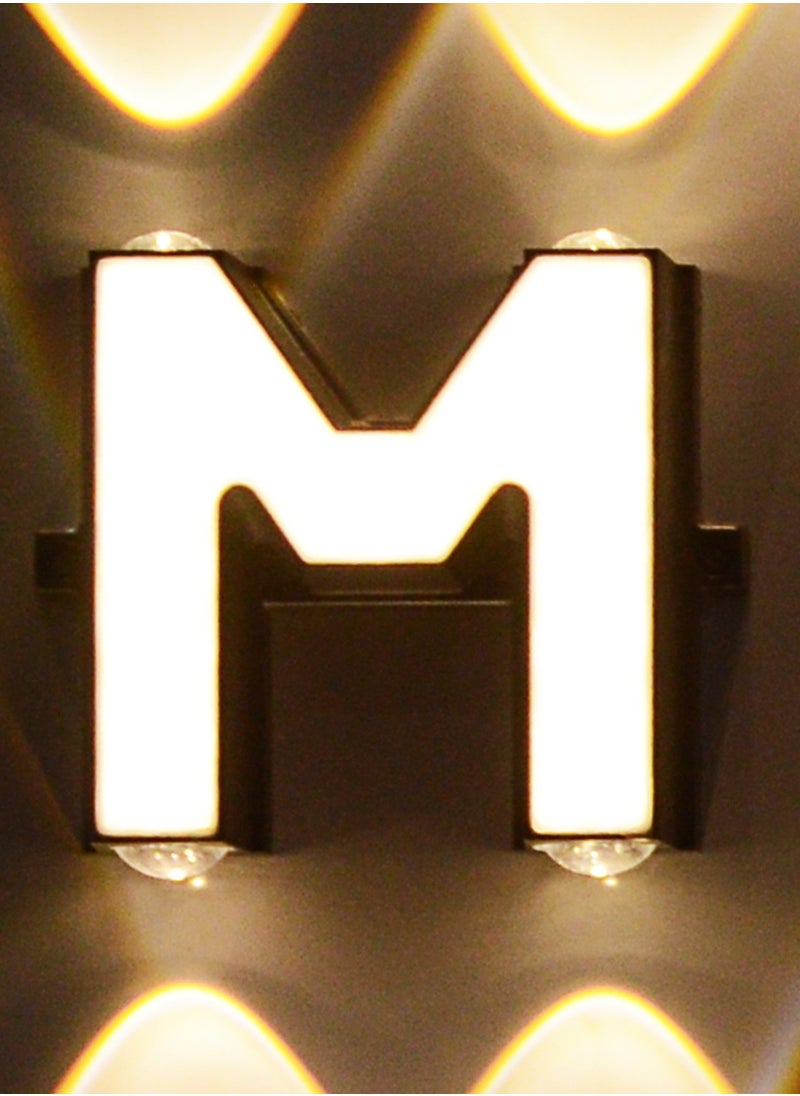 Shiny Land - Alphabet LED Letter Wall Light - Image 1