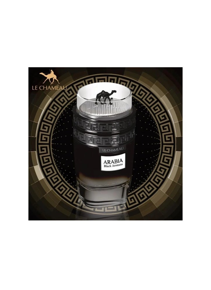 LE CHAMEAU - Arabia Black Aromato EDP For Men 100ml - Image 1