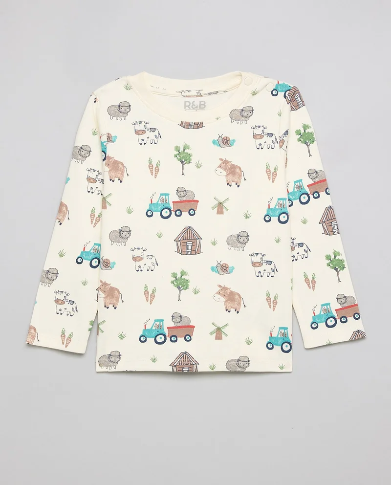 R&B Printed Clothing Set