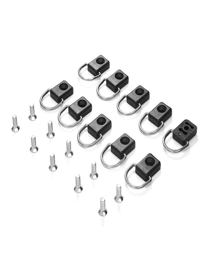 Fydun Kayak D Ring with Screw Kit,10pcs Boat D Rings with Screw Kayak Kit Fishing Rigging Sailing Camping Hardware Accessories Deck Loop Mounting Tie Down Kit - Image 4