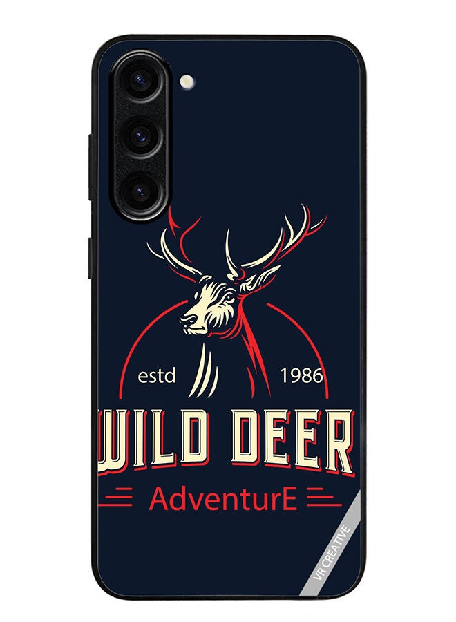 VR CREATIVE Protective Case Cover For Samsung Galaxy S23 Wild Deer Design Multicolour - Image 1