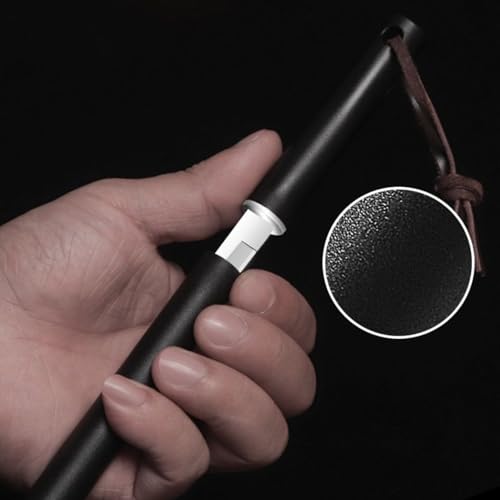 Kneefcy Black Handle Knife with Stainless Blade & Cover – Fruit Cutting, Vegetable Prep & Kitchen Utility Use | Compact Safe Cutter Tool with Plastic Grip & Easy Storage - Image 5