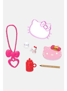 Hello Kitty Hamburger Diner Coffret Compact Burger 21 L x 30 H x 5 W cm, Pink  - Image 5