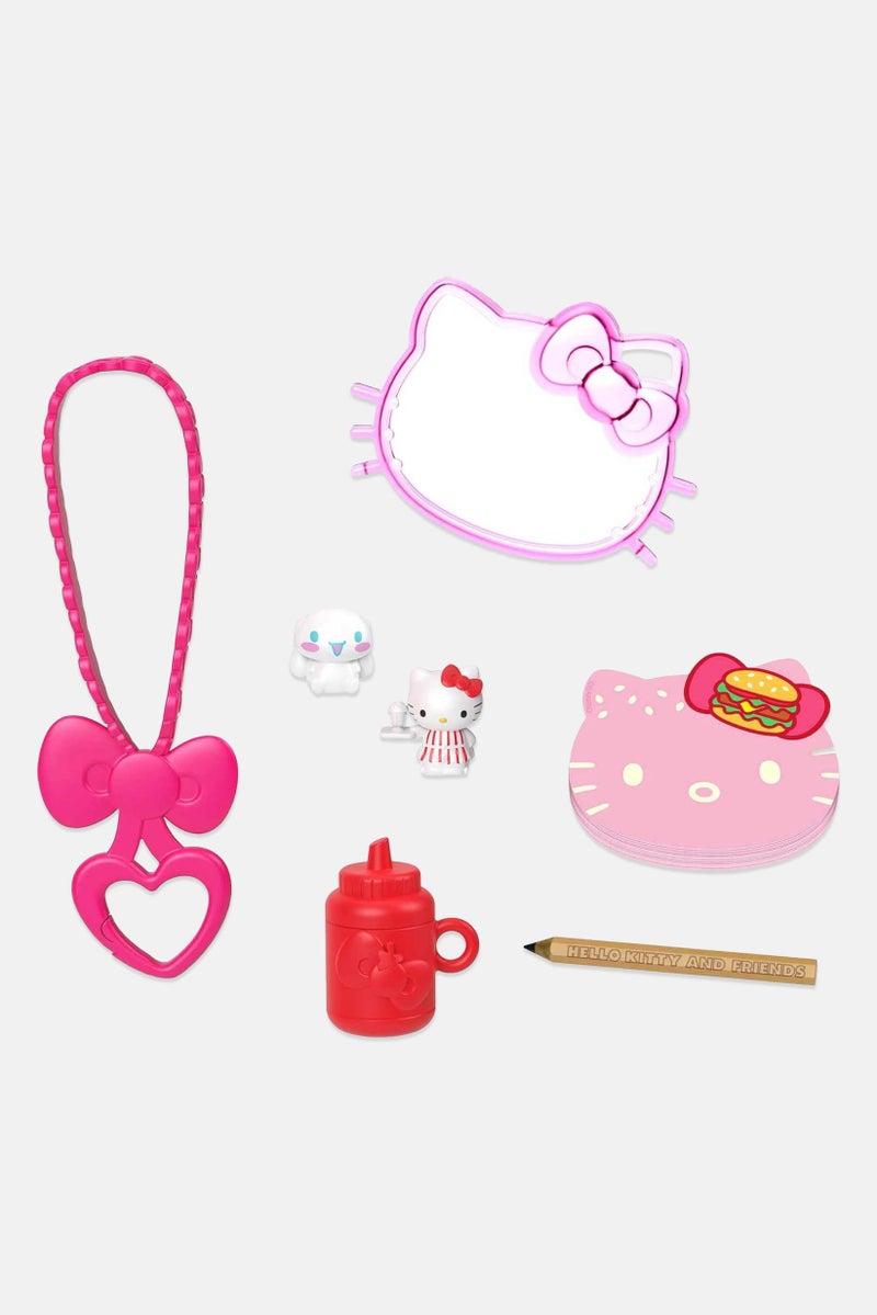 Hello Kitty مجموعة همبرغر داينر مدمجة 21 ل x 30 هـ x 5 عرض سم، وردي - Image 5