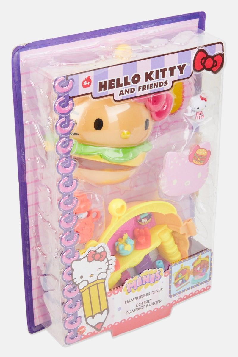 Hello Kitty مجموعة همبرغر داينر مدمجة 21 ل x 30 هـ x 5 عرض سم، وردي - Image 3