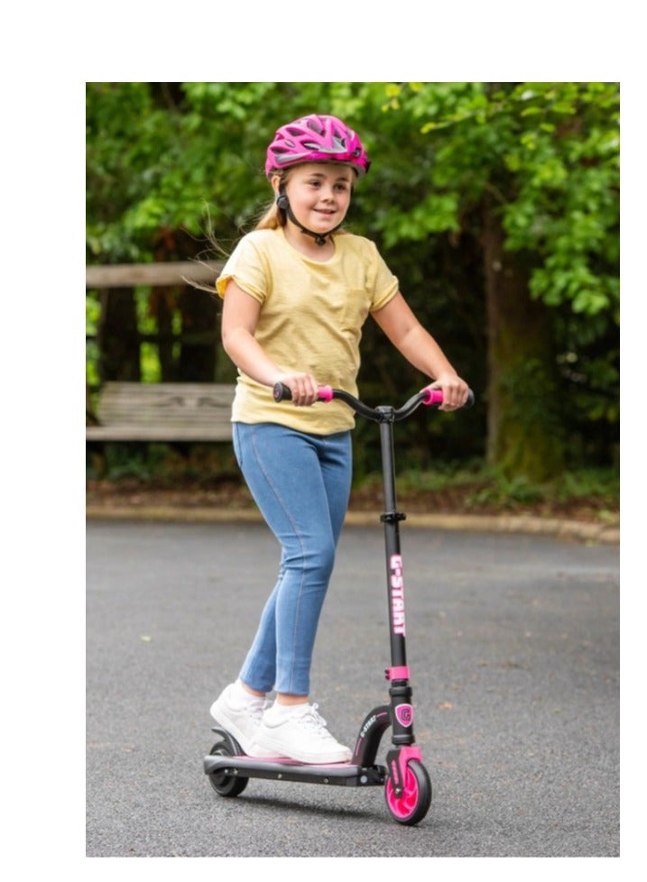 جي ستار رو G-Start e-scooter 21.6V - 2 Wheel - black/pink  - Image 4