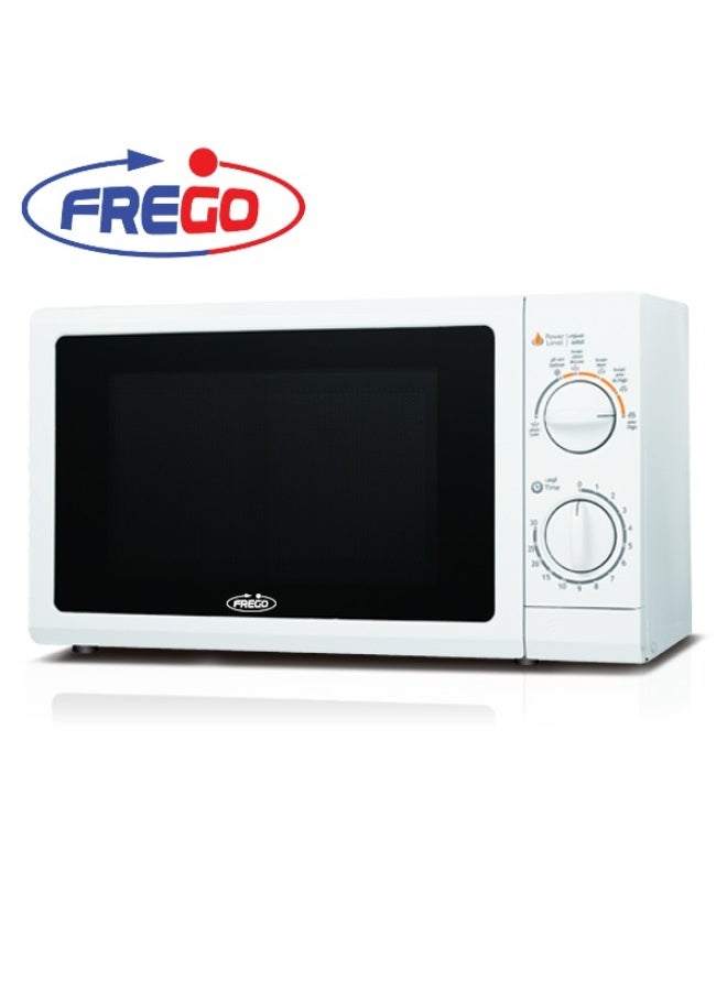 Frego 23L Microwave Oven 900W | Defrost Function and 6 Power Levels | German Technology | FRM23LSD-WHT - Image 1