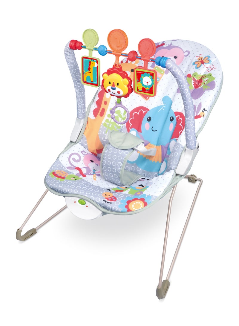 Tiibaby 68184 Cartoon Deluxe Baby Bouncer - Image 1