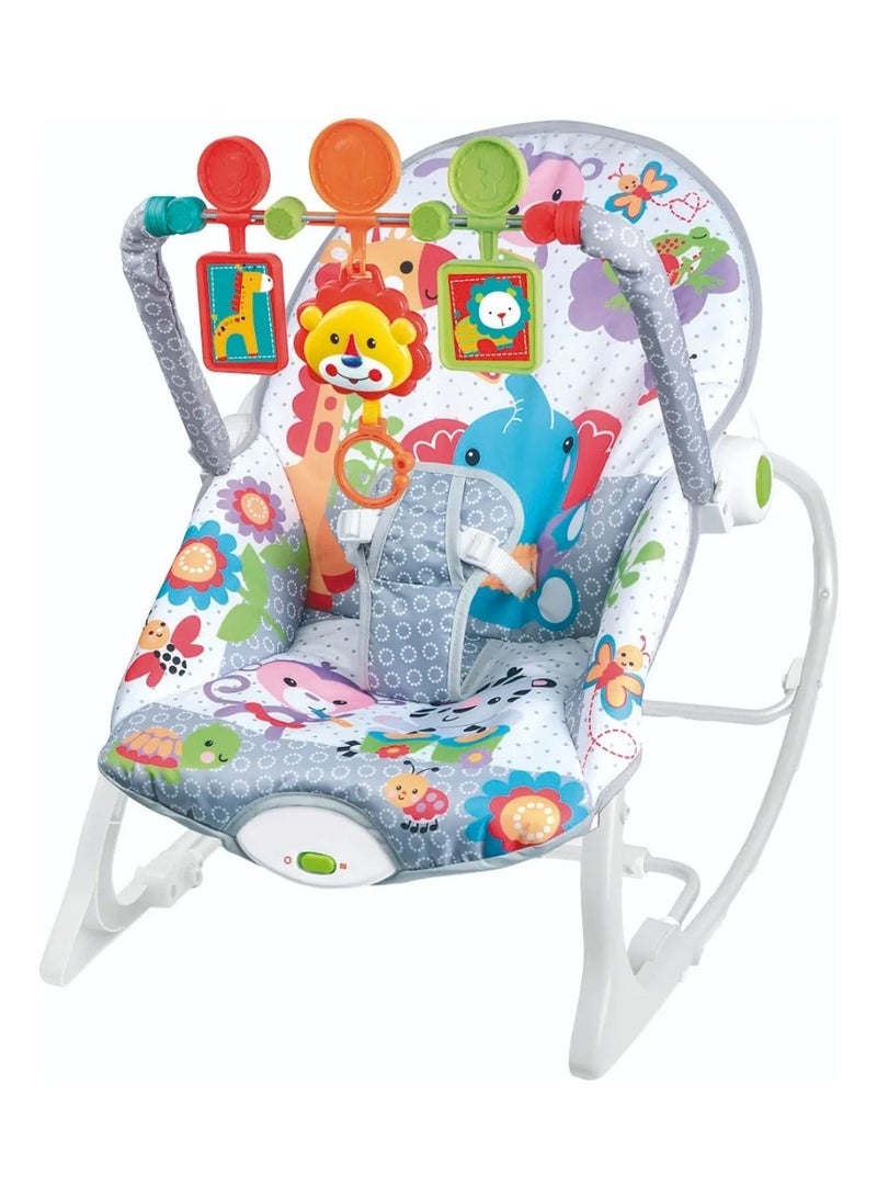 Tiibaby 68184 Cartoon Deluxe Baby Bouncer - Image 3