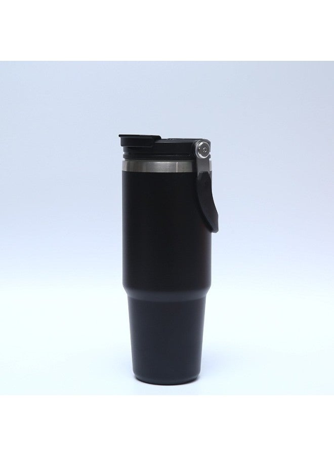 304 Large-capacity Thermos Cup Sports Car Cup Portable Frosted Water Cup Ice Coffee Cup