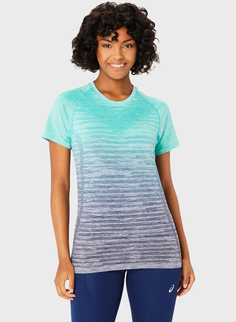 اسيكس تيشيرت بتصميم بدون خياطة