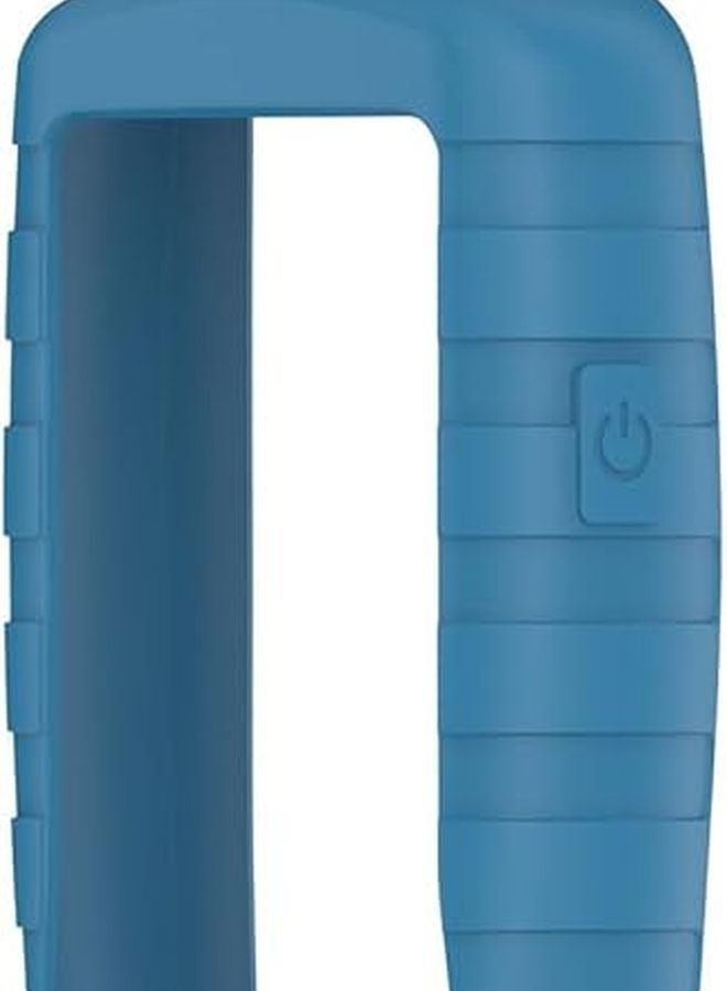 غطاء حامي من السيليكون الأزرق لجهاز Garmin GPSMAP 64S 64st للكمبيوتر الدراجة الملاحي - Image 1