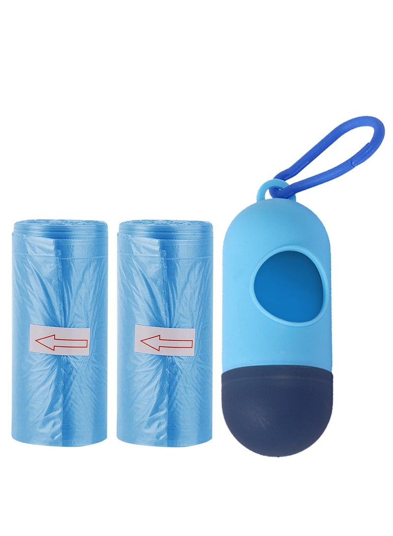 STAR BABiES Scented Bag Pack of 2/30 Bags with Dispenser Blue  - Image 1