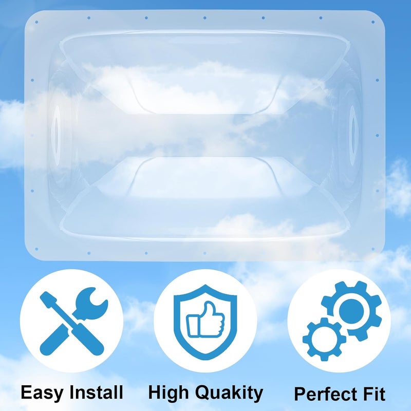 XMK RV Skylight Replacement Cover 18" x 26" - Image 4