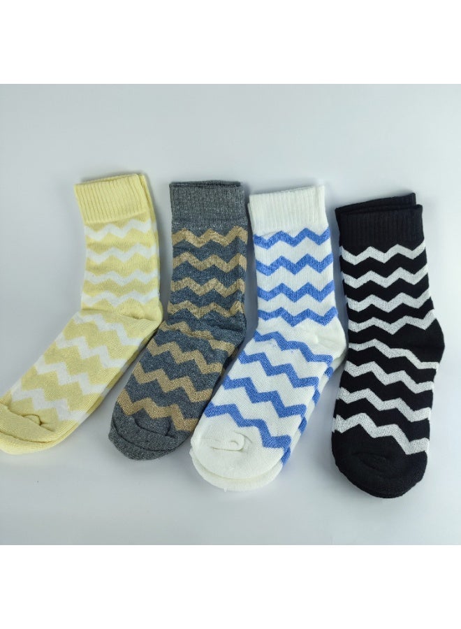 Two pairs of women's long socks - winter, lined inside - Image 3