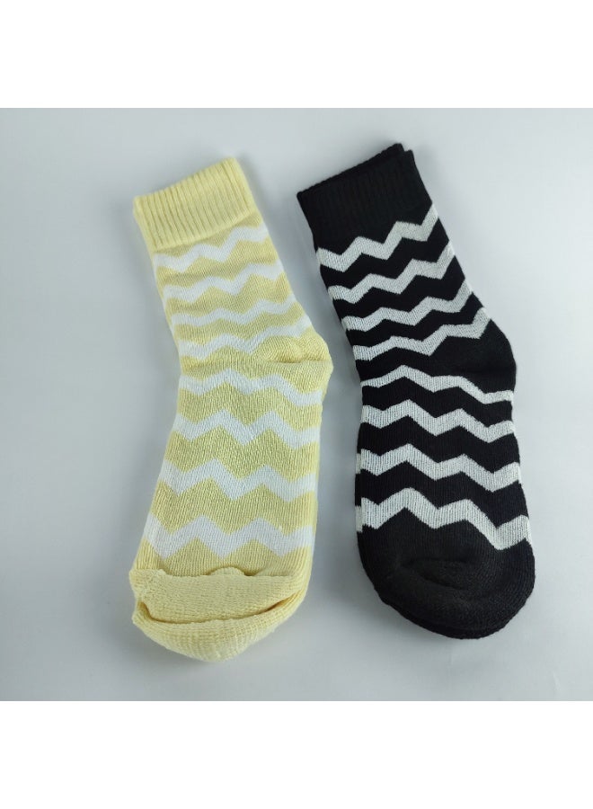 Two pairs of women's long socks - winter, lined inside - Image 5