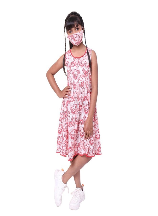 BIBA GIRL PRINTED KID(KW3992_WHITE_3) - Image 1