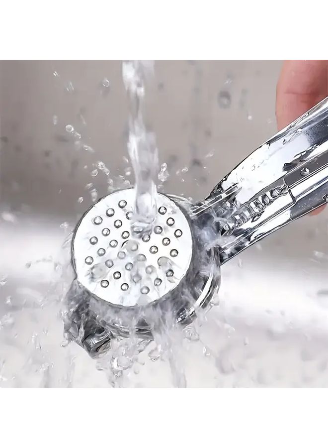 Stainless Steel Garlic Press Heavy Duty Manual Crusher Multi Functional Mincer Silvery - Image 2