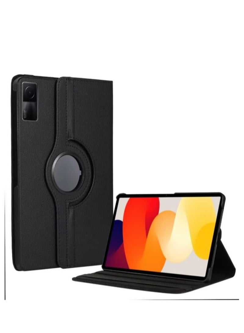 general Redmi Pad SE 11 inch 2023 Tablet Protector Pebbled Rotating 360 Solid Color Protective Case Holster - Image 1