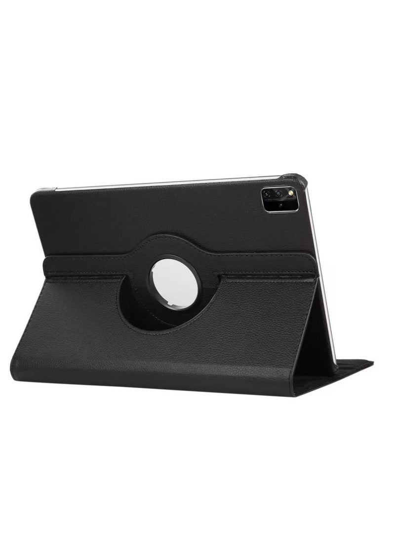 general Redmi Pad SE 11 inch 2023 Tablet Protector Pebbled Rotating 360 Solid Color Protective Case Holster - Image 3