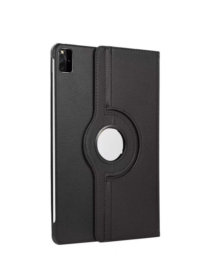 general Redmi Pad SE 11 inch 2023 Tablet Protector Pebbled Rotating 360 Solid Color Protective Case Holster - Image 4