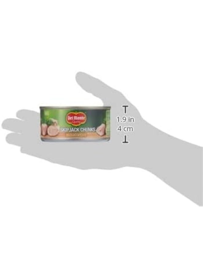 Del Monte Skip Jack Tuna Fish Chunks in Sunflower Oil, 185 gm